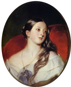 Koningin Victoria door Franz Xaver Winterhalter